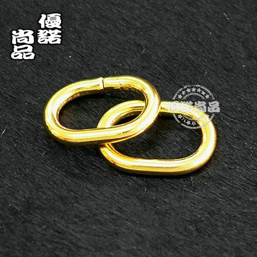 纯铜黄铜diy手工皮具配饰钩扣