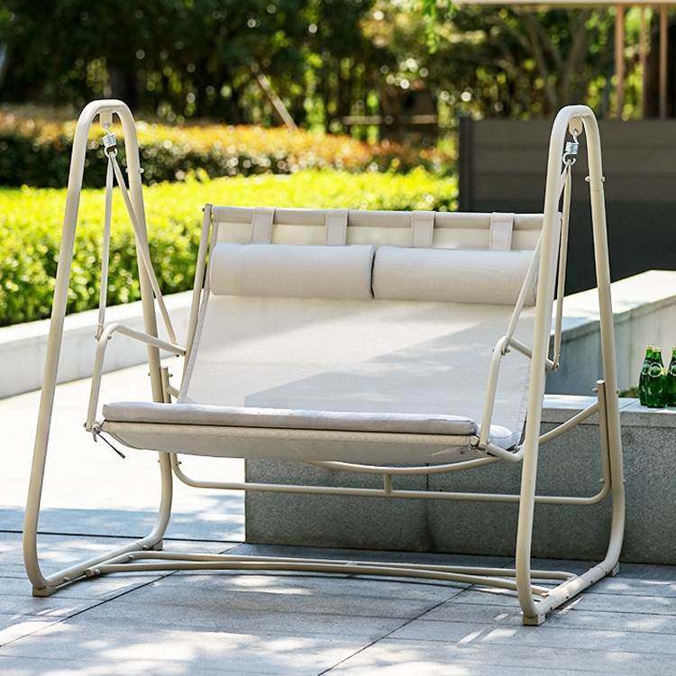 mwh曼好家户外别墅露台庭院休闲双人秋千花园阳台室外单人摇椅子