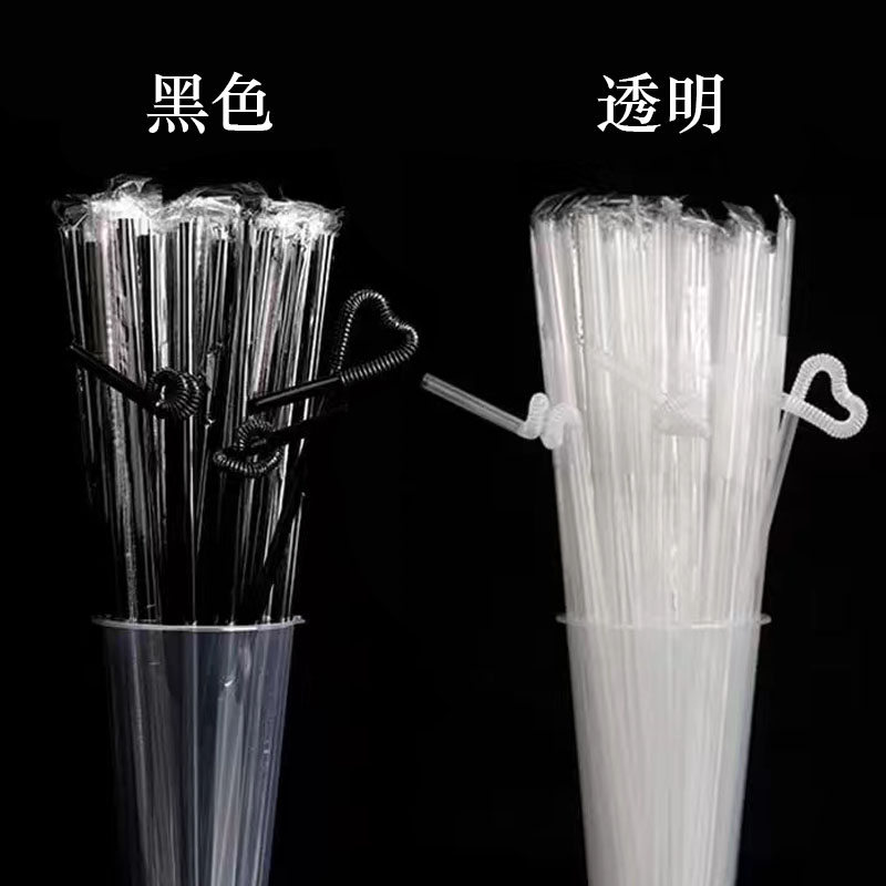 塑料长吸管独立包装食品级