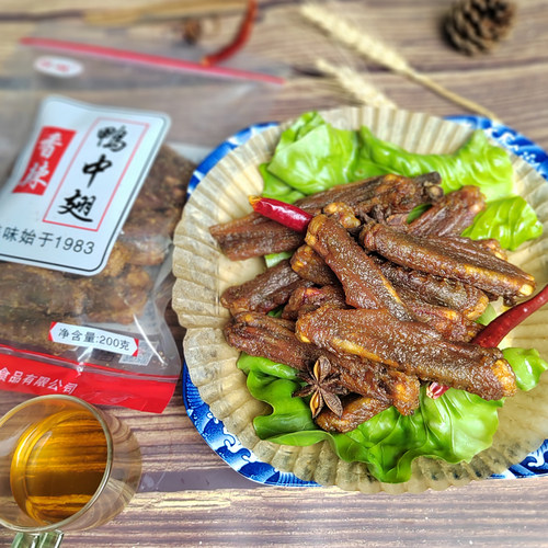振城食品风干烤鸭中翅鸭香辣
