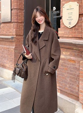 2C291欧美时尚大牌百搭羊毛羊绒大衣Y1332-P325-K699