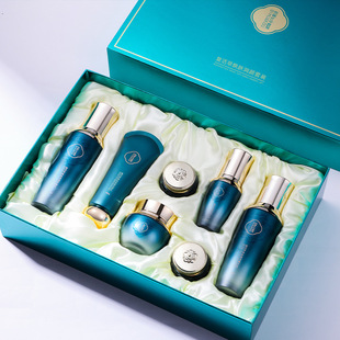 碧华蔻复活草焕肤润颜套装七件套面膜滋养保湿化妆品套盒