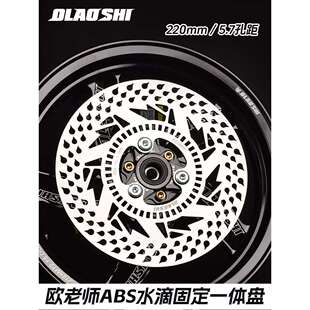 欧老师九号ABS刹车盘猎户座Dz Mmax110P E200P MK2碟刹感应固定盘