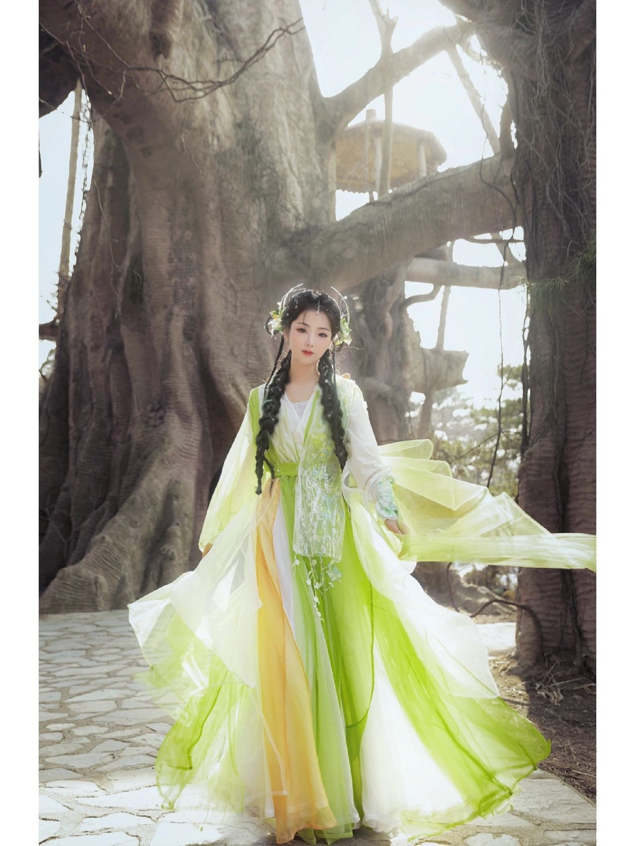 狐妖小红娘月啼暇陈都灵影视同款古装定做 量身定制