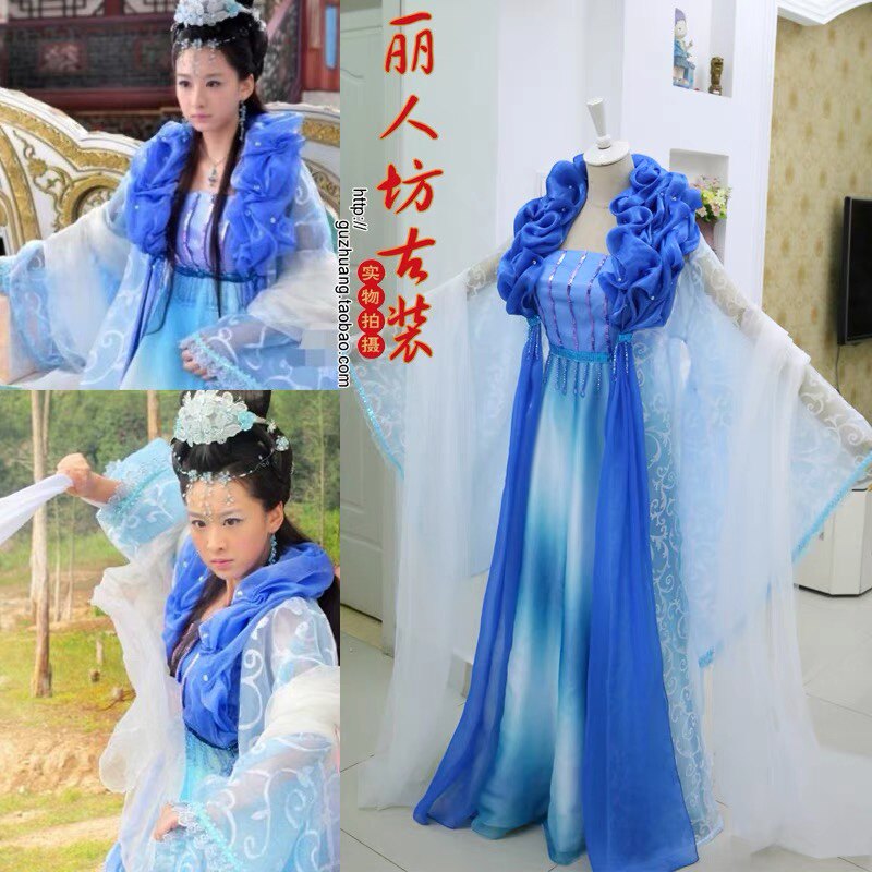 活佛济公冷冰心穆婷婷同款cos演出服古装出租
