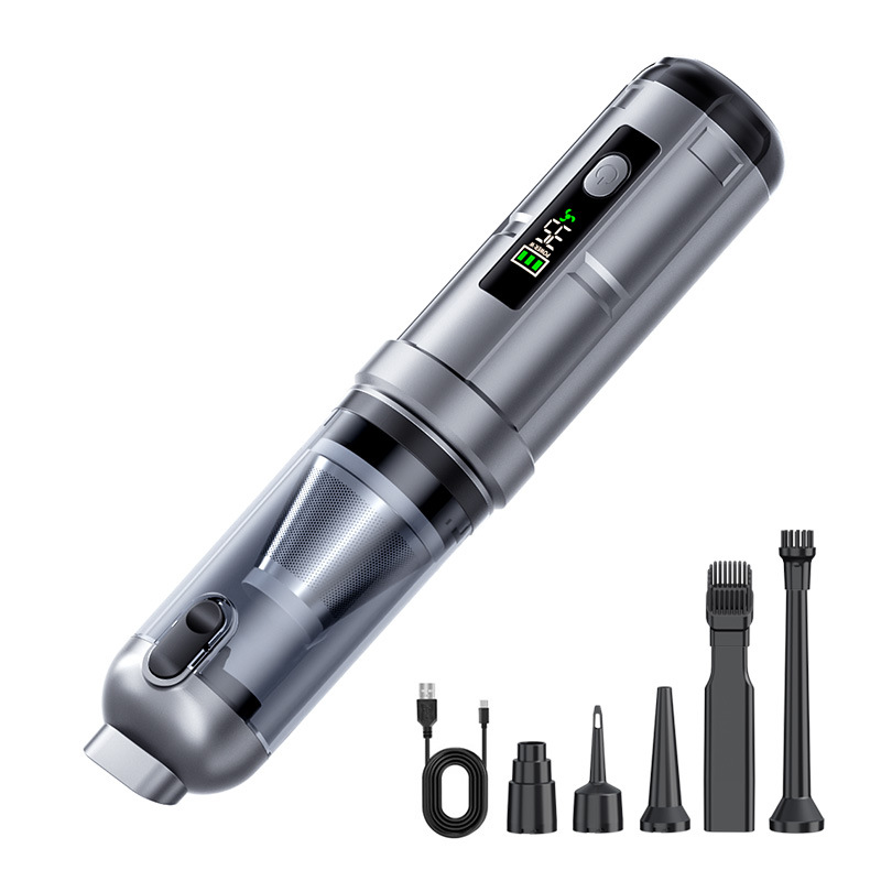 无刷数显屏吸尘器便捷式车家两用