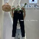 高腰显瘦弹力黑色紧身牛仔裤 HX2G加绒加厚小脚铅笔裤 女2025冬季 子