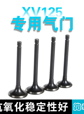 适用雅马哈天王太子XV125 XV250摩托车发动机气门杆进气门排气门