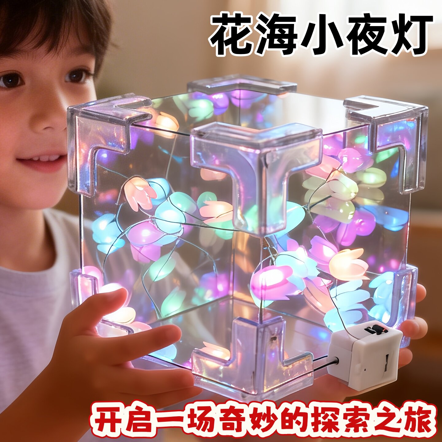 花海小夜灯DIY科学实验套装