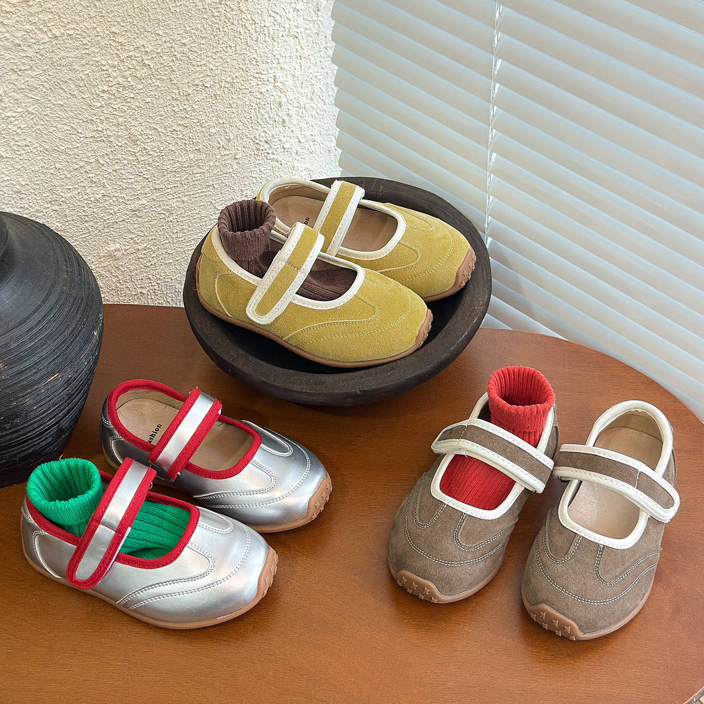 韩版儿童浅口单鞋春秋软底女童芭蕾舞休闲鞋魔术贴女宝宝玛丽珍鞋,童鞋/婴儿鞋/亲子鞋,皮鞋,淘宝优惠券,粉丝福利购,淘宝优惠卷