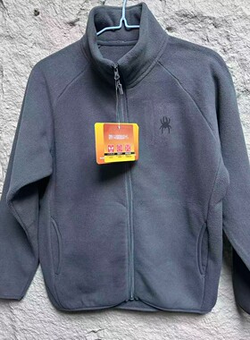 摇粒绒抓绒加绒衣出口外贸单尾货轻奢保暖男款