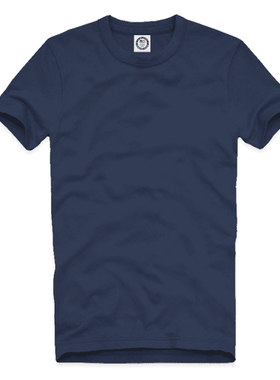 3男士圆领短袖t恤外贸纯色透气青春