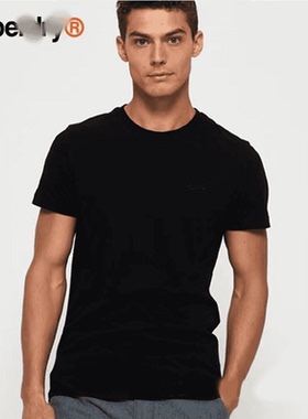 干燥短袖圆领T恤男夏季休闲运动