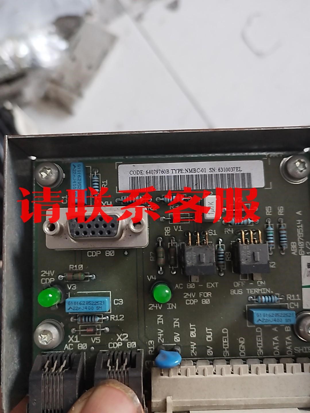 议价出售ABB变频器备件NMBC-01拆机功能好