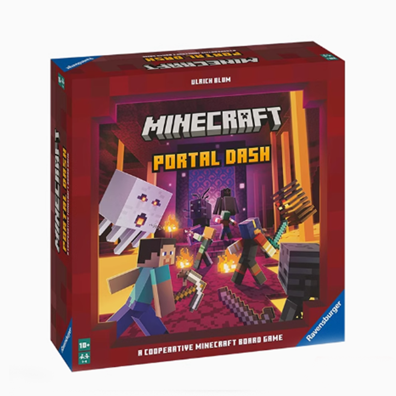 我的世界桌游 游戏周边Minecraft方块乐趣儿童益智燃烧的世界中文