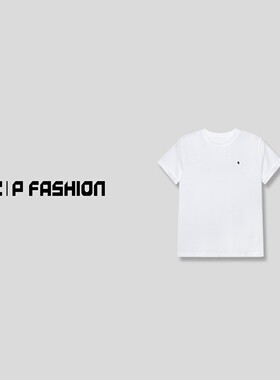 【Wang.小宁】AR简约刺绣百搭短袖T恤 J03607DT241