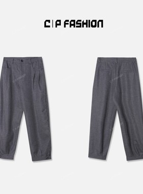 AR | CP轻奢【配腰带】宽松休闲哈伦休闲长裤C00916CK243