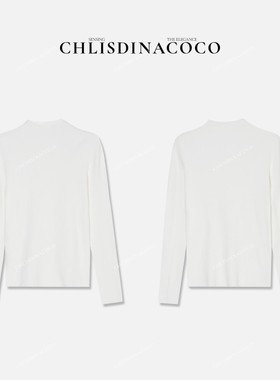 AR | 轻奢半高领无缝一体针织衫C08022MY244