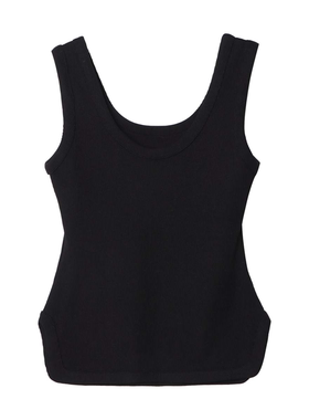 AR 百搭显瘦不规则下摆背心J01700BX243