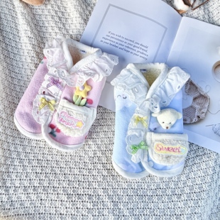 25秋冬宠物衣服狗狗猫咪马尔济斯约克夏比熊加厚可牵引公主风马甲