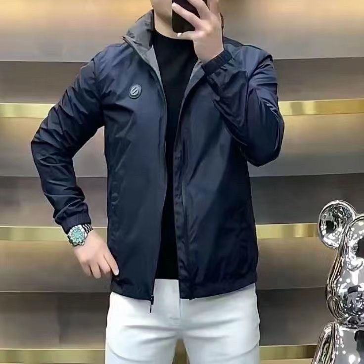 2024年春季新款男士夹克商务百搭潮流修身男装上衣外套痞帅高级,男装,夹克,淘宝优惠券,粉丝福利购,淘宝优惠卷