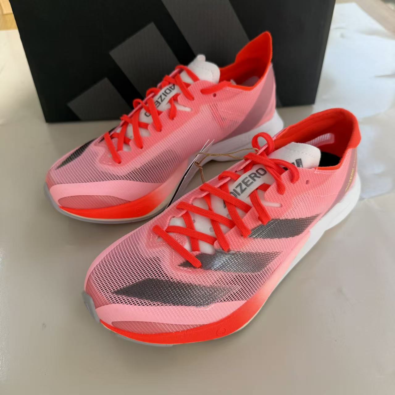 adidas Adizero Adios 8 女子缓震回弹马拉松跑步鞋 ID3632