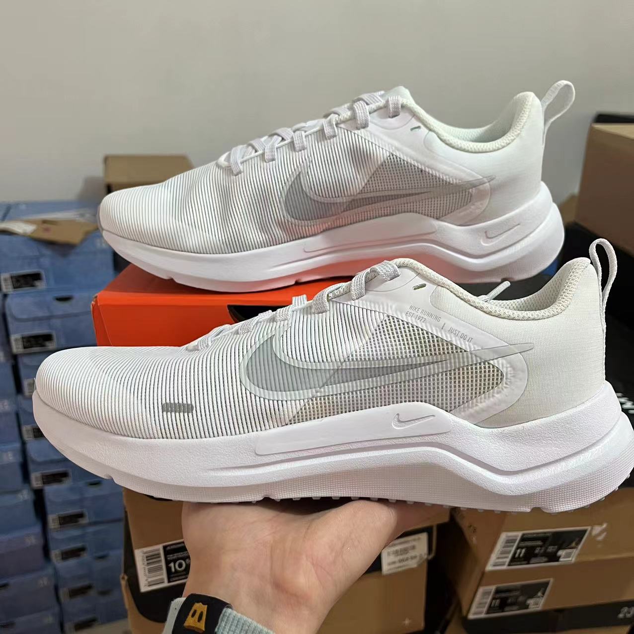 Nike耐克男鞋春秋新款DOWNSHIFTER运动缓震跑步鞋DD9293-100