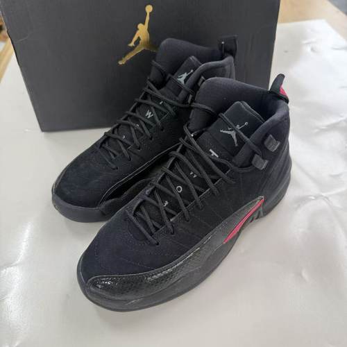 Air Jordan 12 GS Rush Pink AJ12黑粉 女子篮球鞋 510815-006
