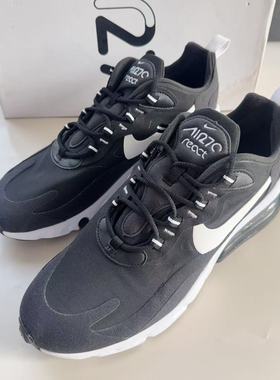 Nike Air Max 270 react复古织物合成革低帮休闲跑步鞋CI3866-004