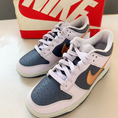 Nike Dunk Low 紫蓝金 低帮 复古休闲运动板鞋DX1663-400