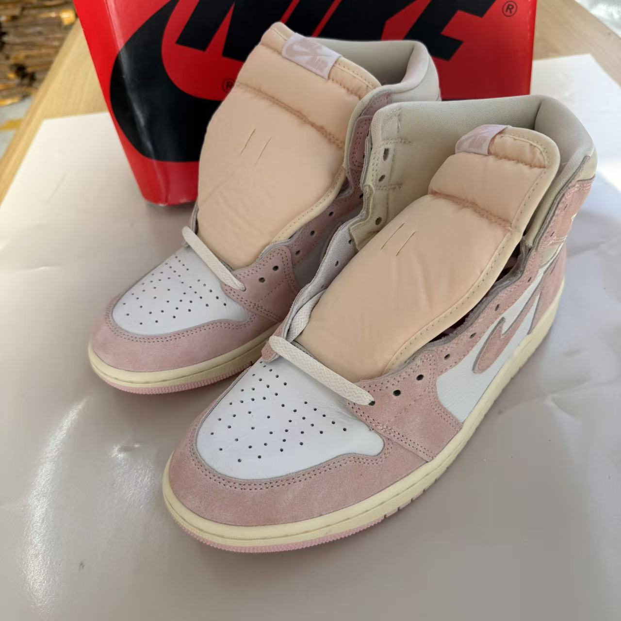 Air Jordan 1男女AJ1高帮经典复古百搭潮流休闲篮球鞋 FD2596-600