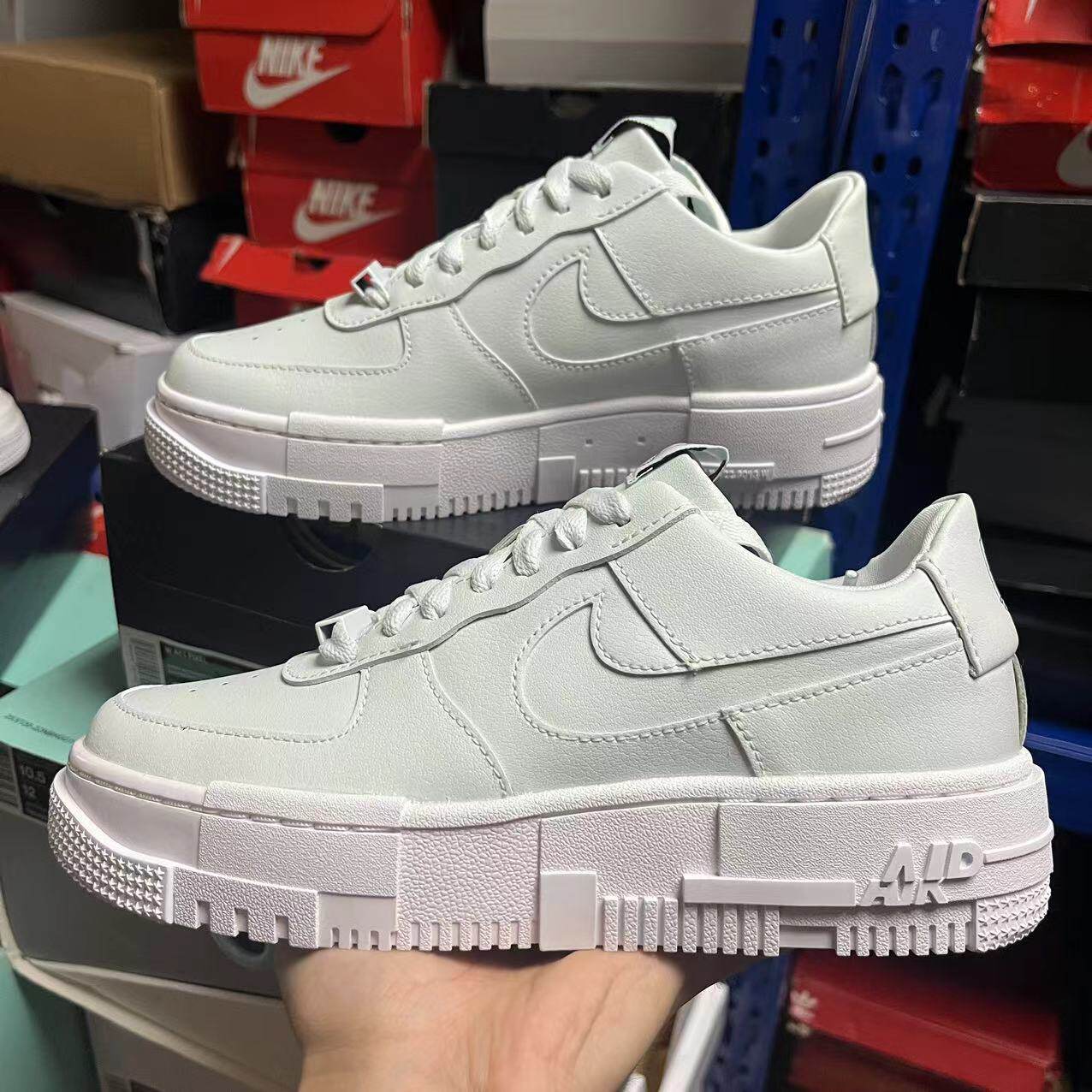 Nike/耐克Air Force 1 Pixel AF1空一号像素女休闲鞋CK6649-400