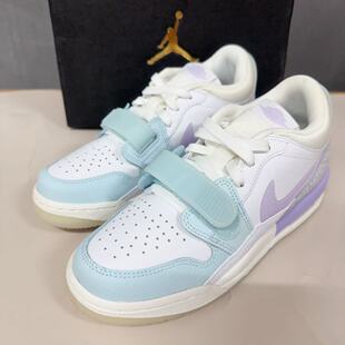 Nike耐克Jordan 312 Low白紫蓝色女鞋休闲魔术贴篮球鞋HQ3820-151