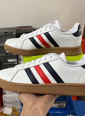 adidas阿迪达斯男女鞋GRAND COURTCOURT运动休闲低帮板鞋EE7888