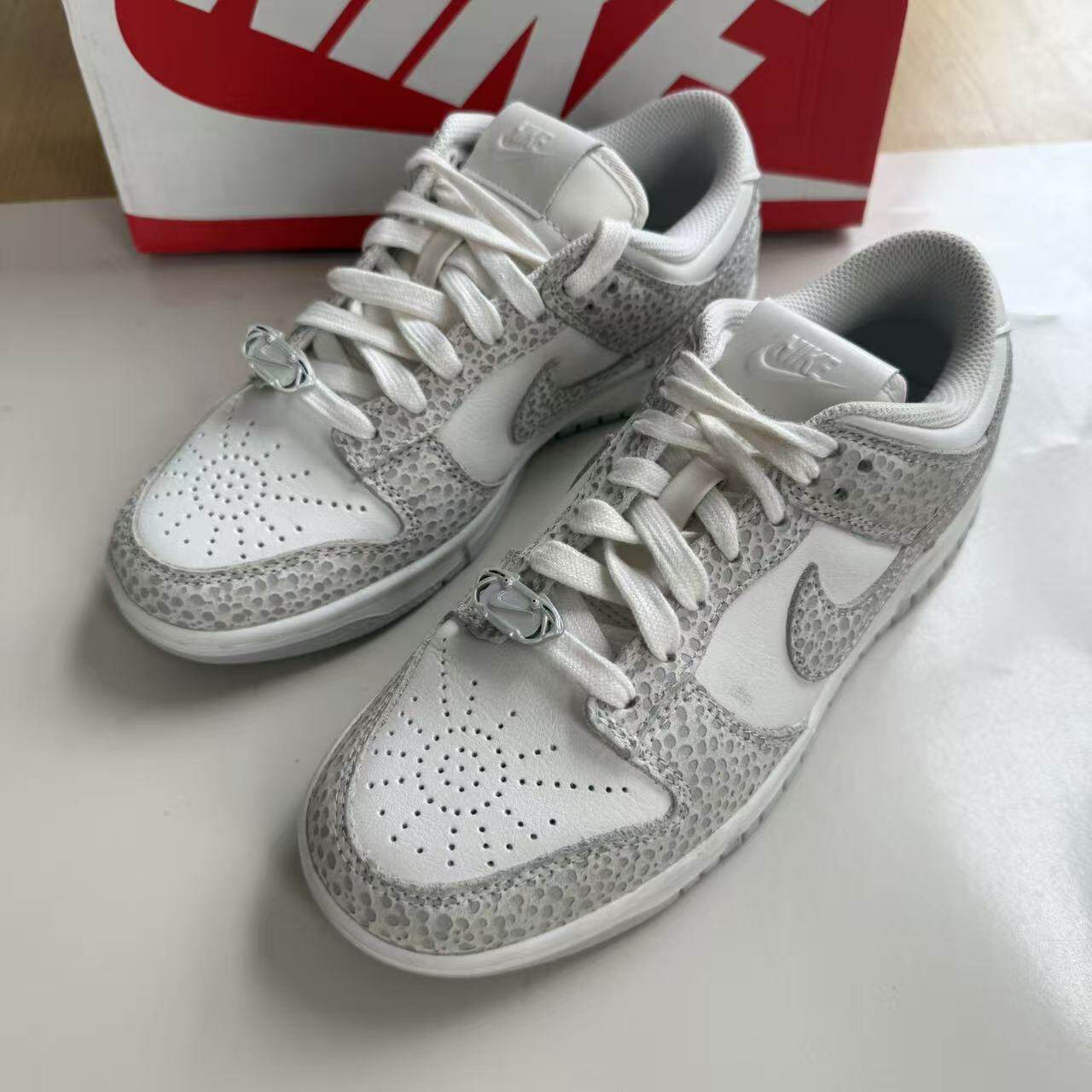 Nike Dunk Low耐克石斑纹哈密瓜男款百搭休闲板鞋 FV6516-300-001