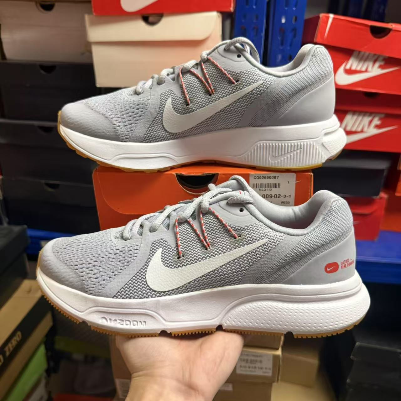 NIKE/耐克ZOOM SPAN 3男子运动训练缓震透气气垫跑步鞋CQ9269-006