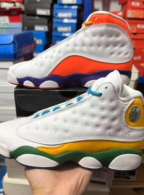 Jordan Air Jordan 13 AJ13 橙黄鸳鸯女款休闲篮球鞋 CV0785-158
