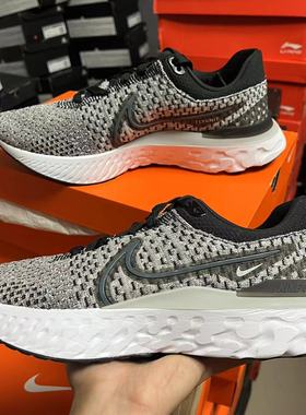 耐克男鞋2023秋季REACT INFINITY RUN FK 3缓震跑步鞋 DH5392-006
