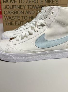 Nike耐克女鞋2024新款开拓者高帮运动休闲鞋刺绣板鞋DC9265-100