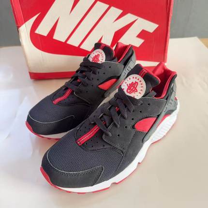 耐克NIKE AIR HUARACHE男子华莱士运动跑步鞋 318429-016