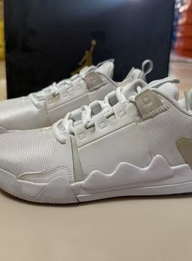 Nike Jordan Zoom Zero 防滑耐磨 低帮 儿童篮球鞋 AR6466-100