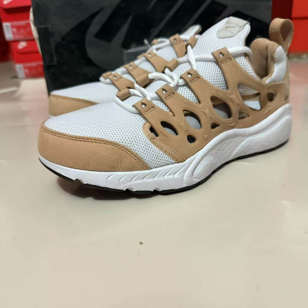 Nike/耐克 AIR ZOOM 气垫镂空男子低帮运动休闲鞋 872634-201