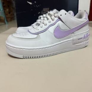 耐克Nike Air Force 1 Shadow白紫AF1空军一号板鞋女子FN6335-102