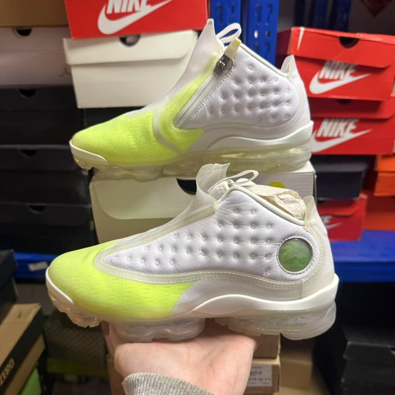 耐克Nike AIR JORDAN女子气垫缓震实战拉链运动篮球鞋DB0815-107