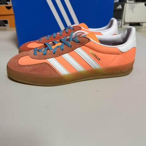 adidas阿迪达斯GAZELLE 德训运动鞋男女休闲运动板鞋T头鞋 HQ9016