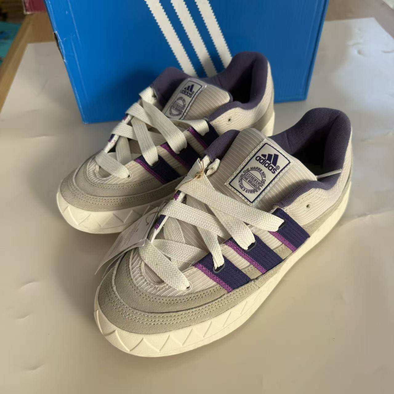 Adidas阿迪达斯ADIMATIC经典运动男女低帮舒适耐磨休闲板鞋IH3266,运动鞋new,跑步鞋,淘宝优惠券,粉丝福利购,淘宝优惠卷