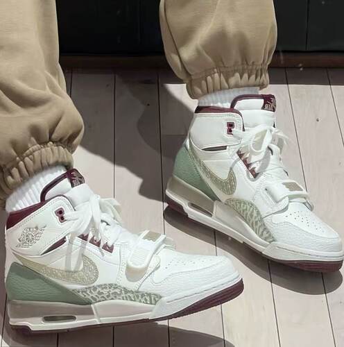 Air Jordan Legacy 312 AJ312白绿 龙年限定女子篮球鞋FZ5047-120
