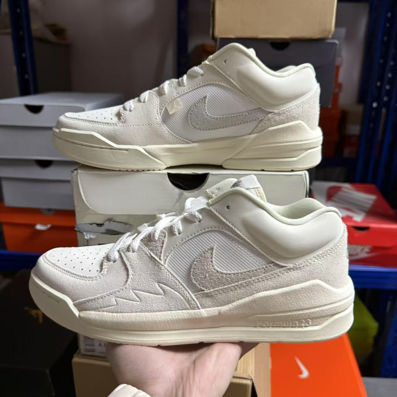 耐克男鞋2025新款JORDAN STADIUM 90复古运动休闲鞋 DX4397-110