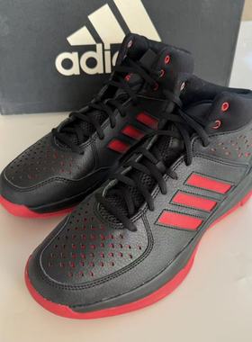 adidas Court Fury 男子舒适百搭防滑耐磨中帮篮球鞋 Q16706