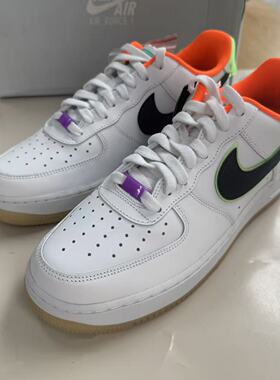 Nike Air Force 1 AF1空军一号夜光电竞系列男休闲板鞋DO2333-101